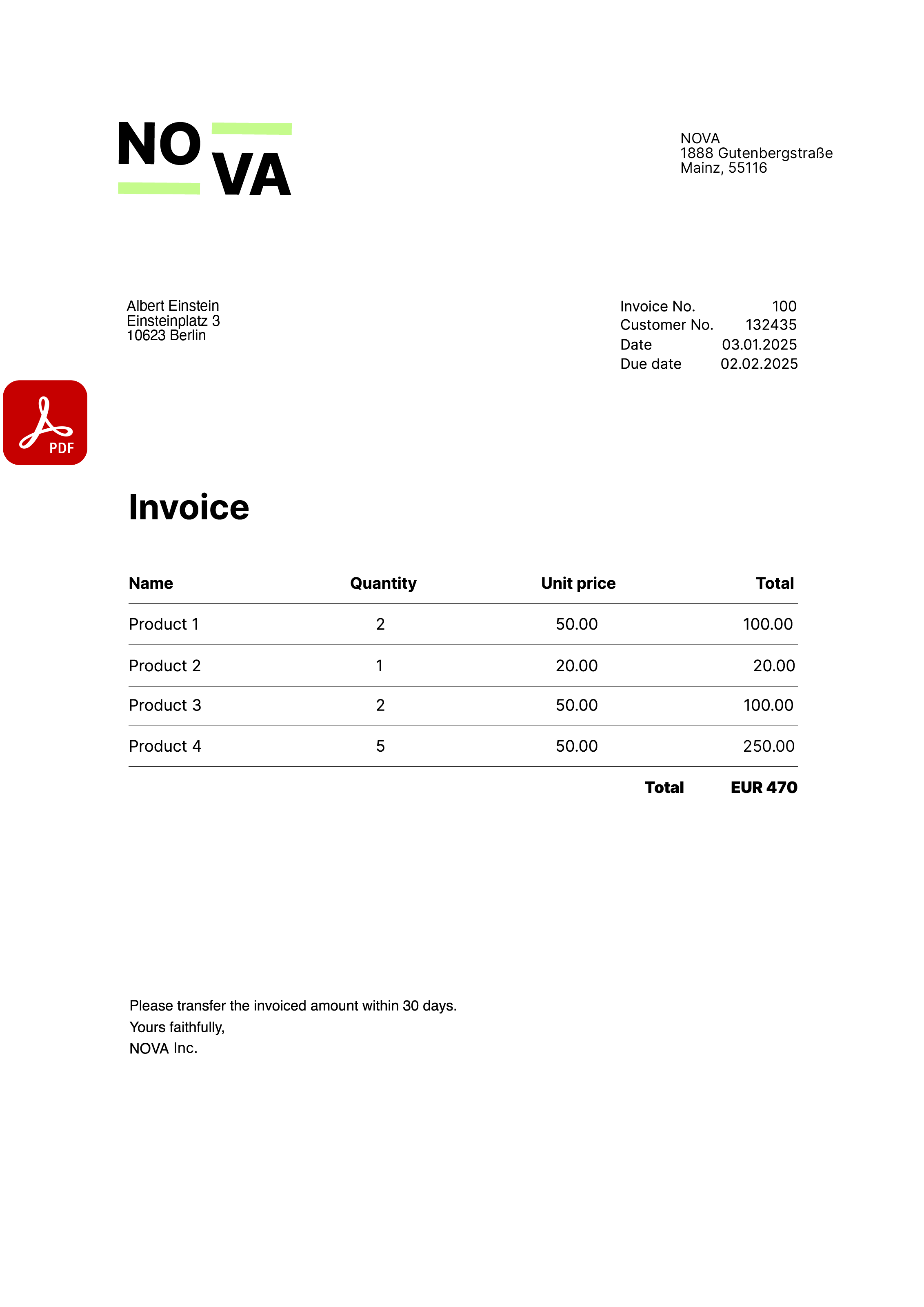 Invoice