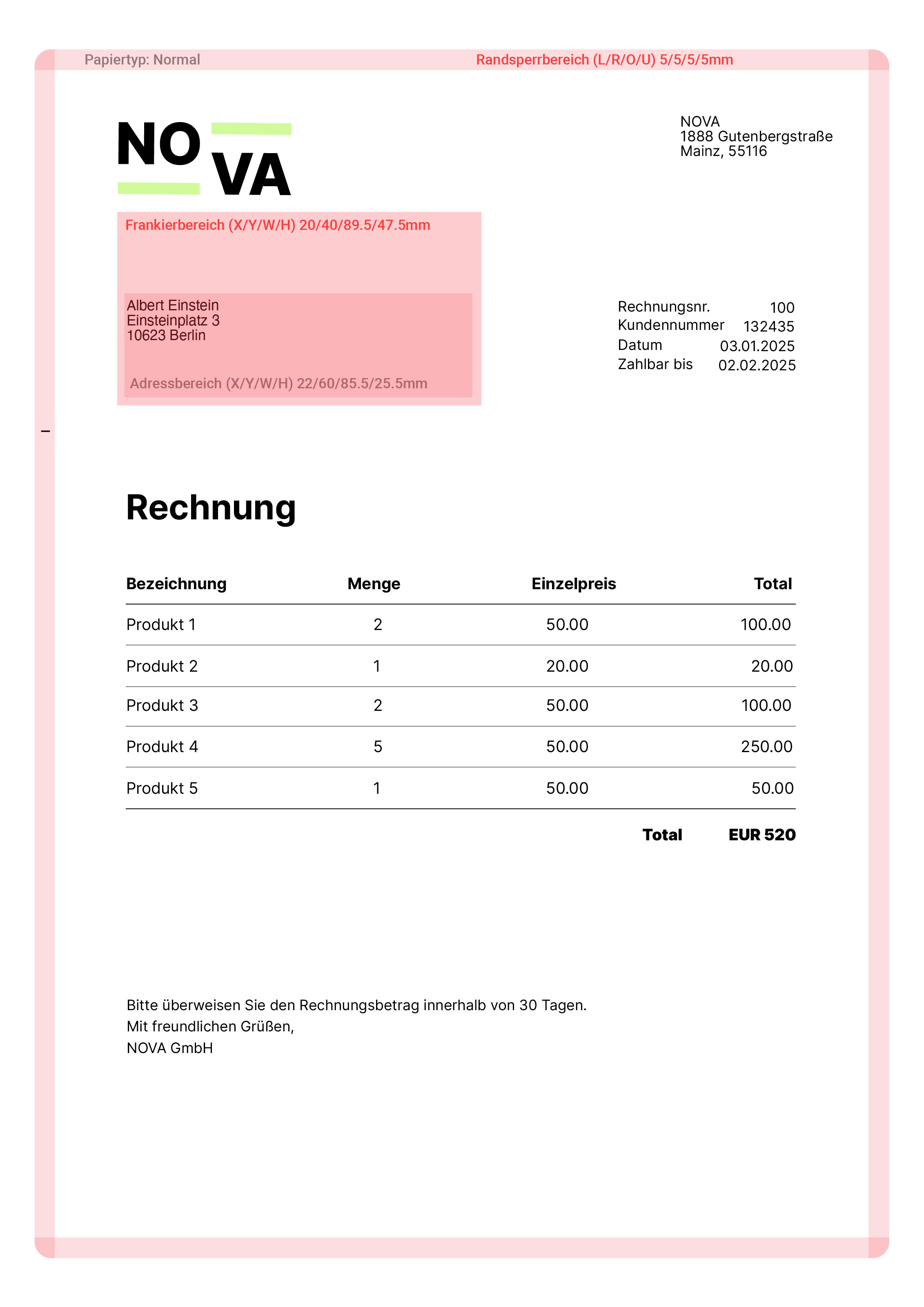 Dokumenten validierung Pingen