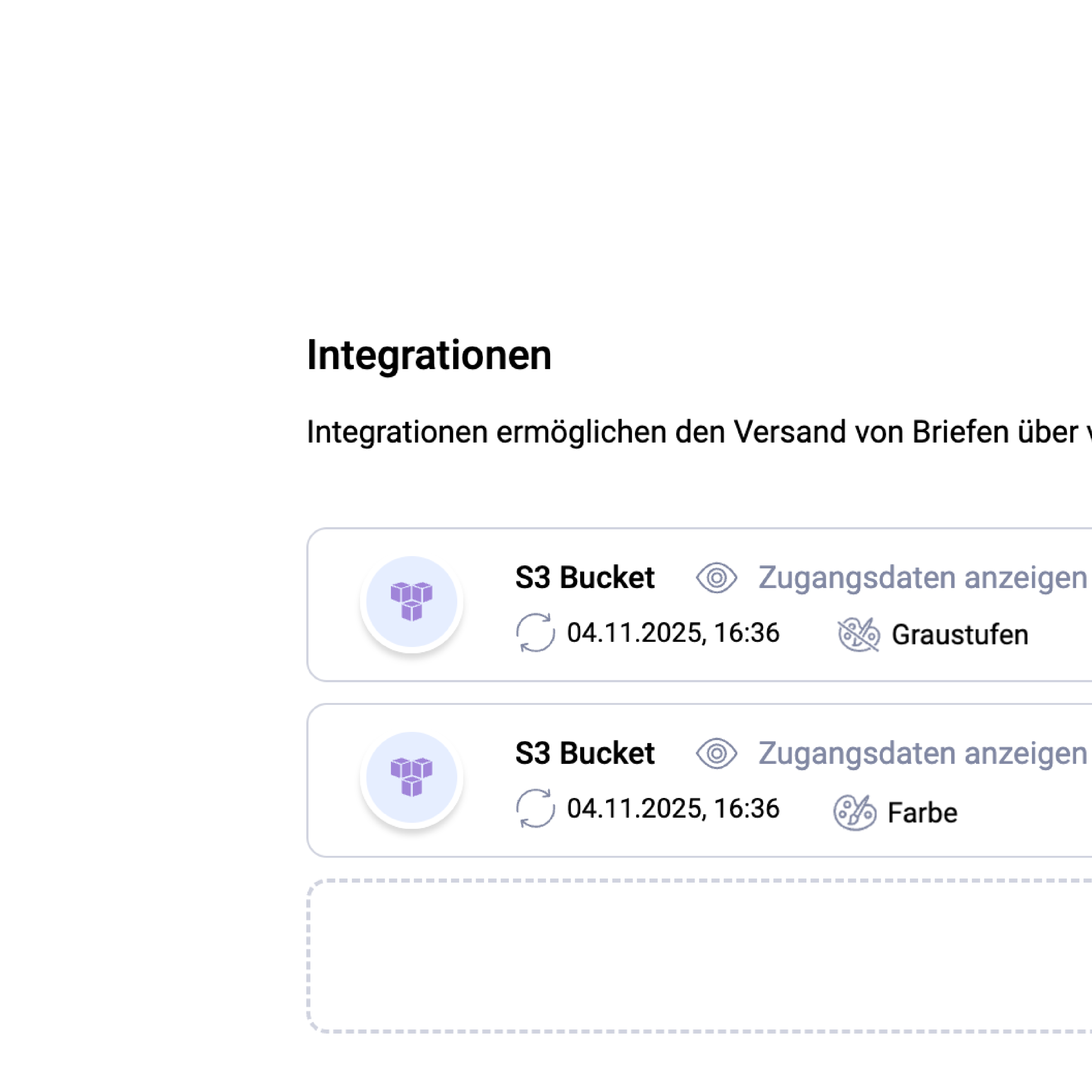 S3-Integration in der Pingen-WebApp